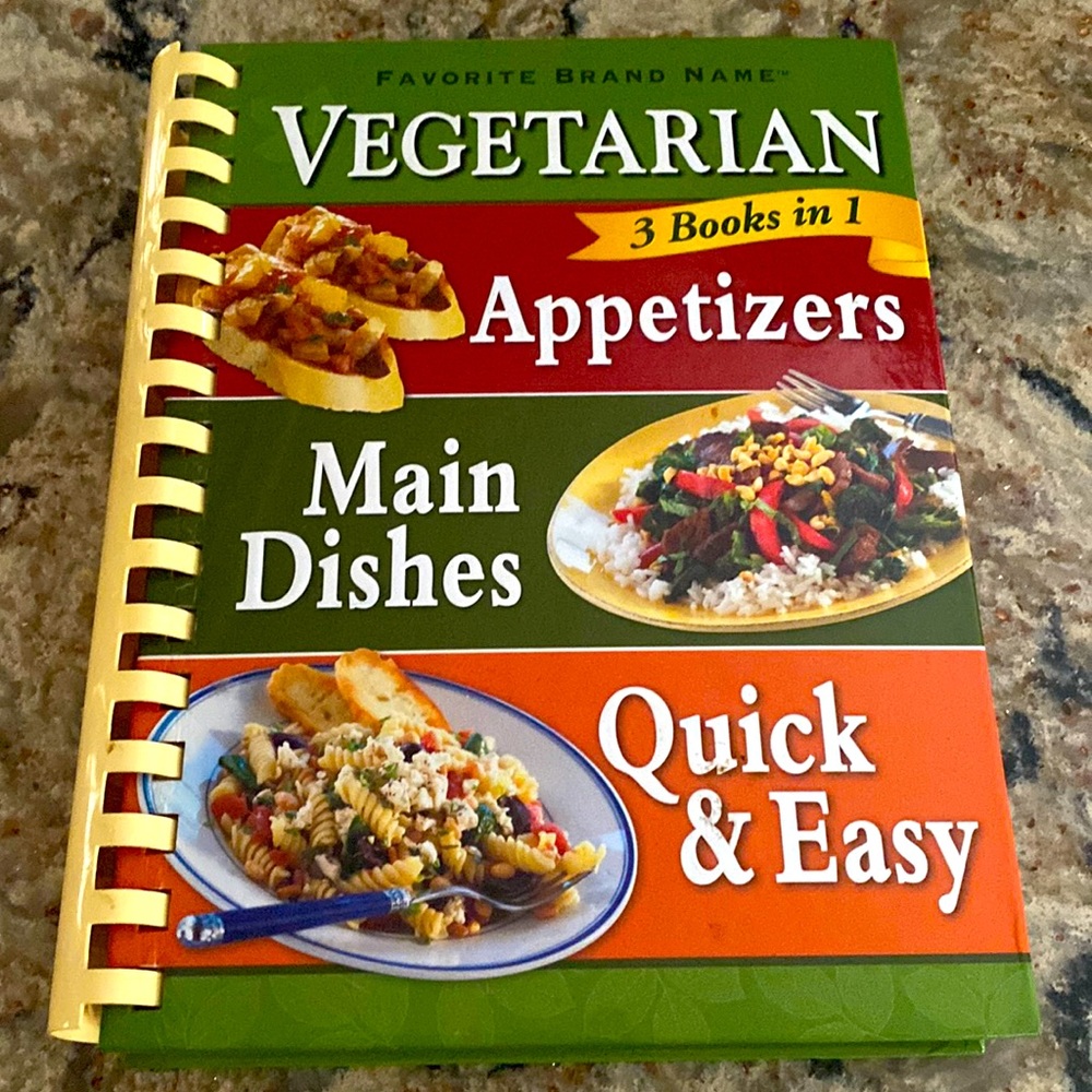 vegetarian recipe book